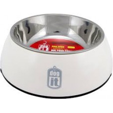 Dogit 2-in-1 Durable Bowl Medium White, 73551, cat Bowl / Feeding Mat, Dogit, cat Accessories, catsmart, Accessories, Bowl / Feeding Mat